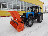 Снегоуборочная машина Су 2.5 Истребитель Снега для МТЗ 1221