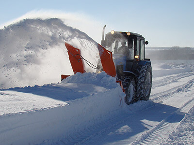 Снегоуборочная машина Су 2.5 Истребитель Снега для МТЗ 1221